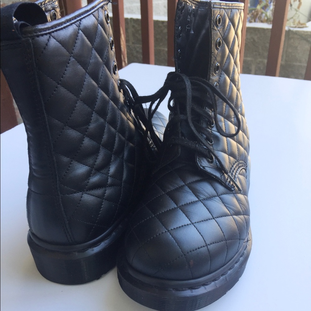 Dr Martens Coralie Black Leather Boot